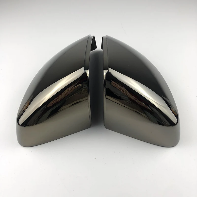 For Audi A3 8V 2013-2019 Side Case Door Wing Cap Tungsten steel black Side Mirror Cover