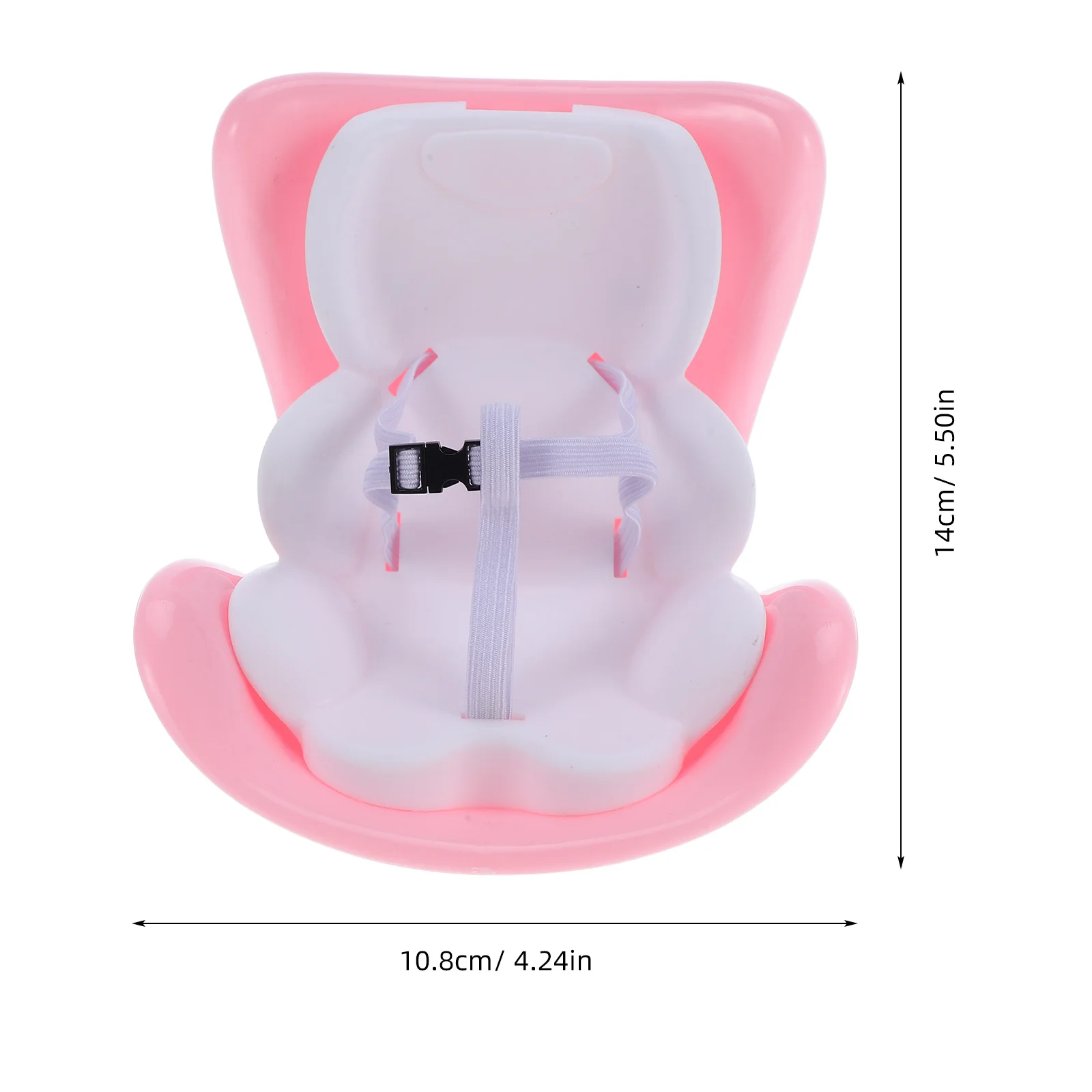 1 set mini-stoel voor clip-on auto, ideaal voor interieurdecoratie, lichtgewicht, eenvoudige montage, perfect voor