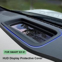 Car Head Up Display Protector for Mercedes Smart Elf #1 Car HUD Display Protective Cover HD Tempered Glass Anti Reflection