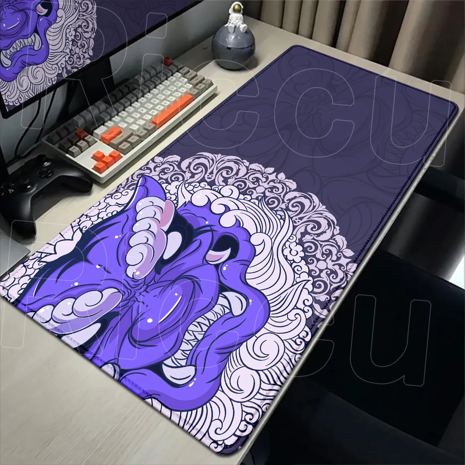 

Anime Mouse Pad E-sports Tiger Cartoon Large Table Mat Xxl Gaming Laptops Mousepad Gamer Non-slip Keyboard Carpet Desk Protector