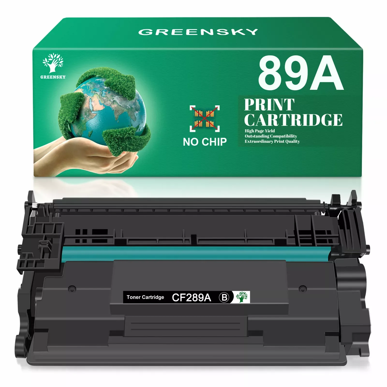 1BK CF289A Toner for HP 89A LaserJet Enterprise M528c M528f M507x M507dn NO CHIP