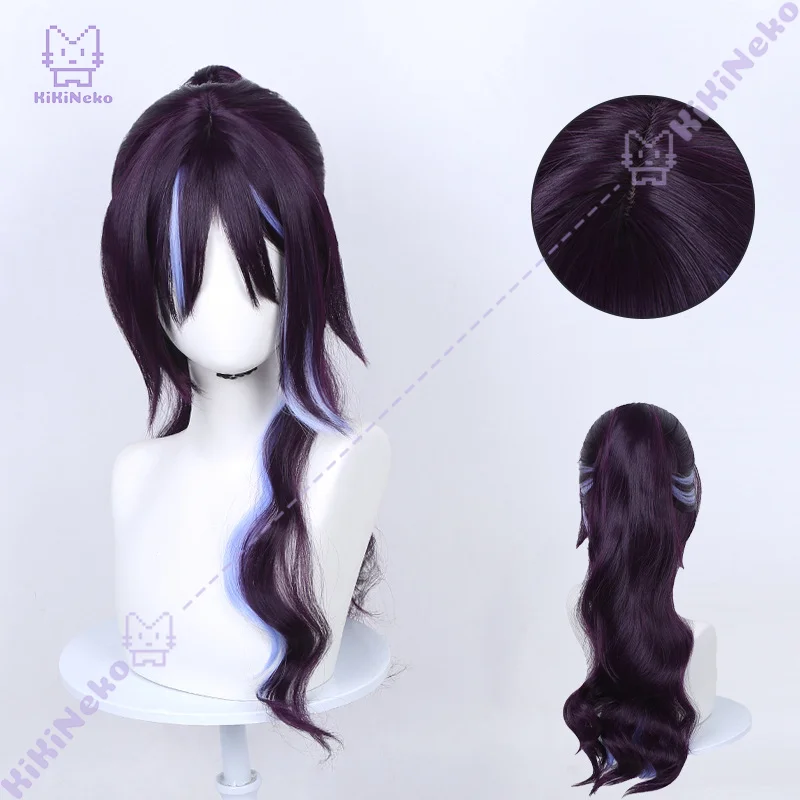 Anime Iroha Sakayori Cosplay Wig Scalp Top Clip Ponytail For Halloween Comicon Party Adult Women Men