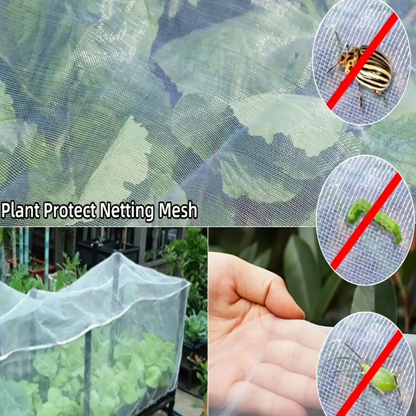 1 Large-sized Screen Window, Anti Pet Insect Washable, Durable, Easy To Install, Can Be Cut and Reused According To Size
