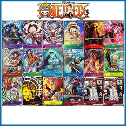 Anime One Piece DIY ACG Boys Battle Game Toys Ace Roronoa Zoro Luffy Uta Nami Collectible Card Christmas Birthday Present