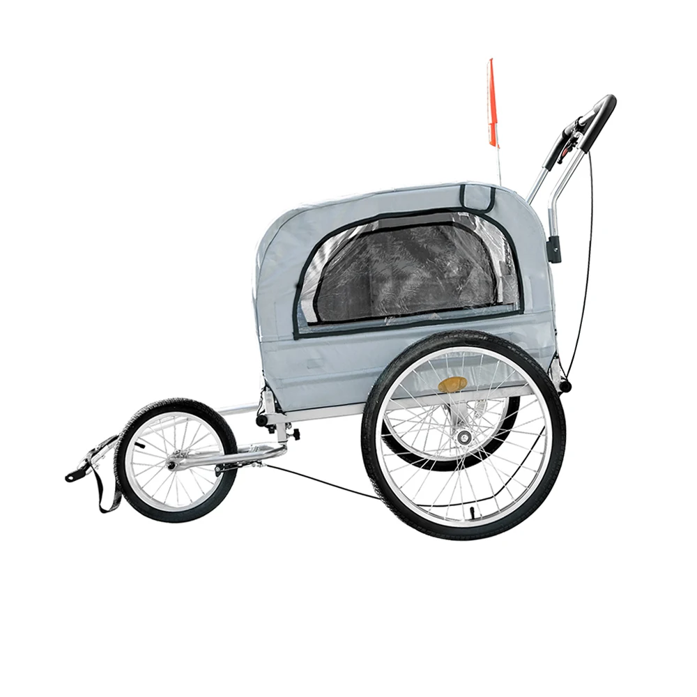 Best sale bicycle caravan trailer tandem bicycle trailer bike trolley trailer