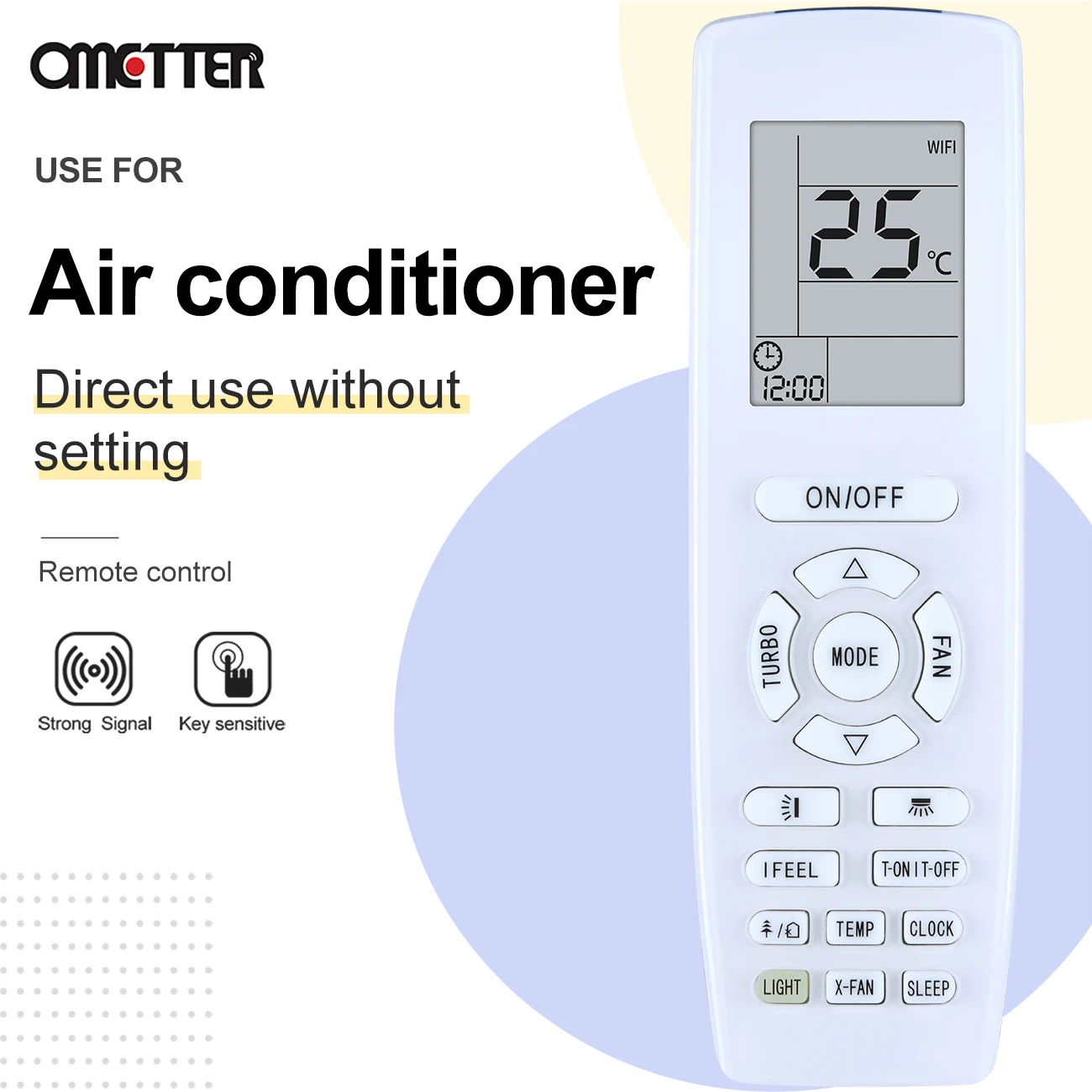 

New YAP1F For GREE AC A/C Air Conditioner Replacement Remote Control YB1F2 YB1FA