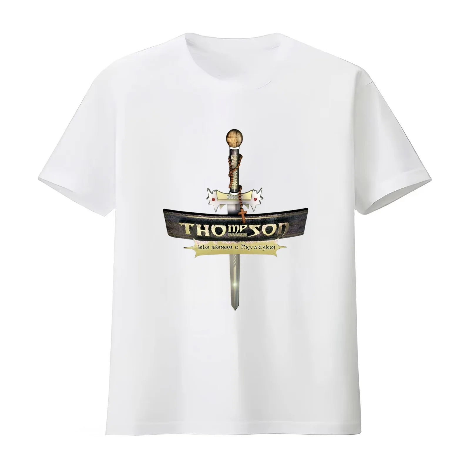 Marko perkovi? thompson T-Shirt Summer Casual Cotton Tee Oversized Streetwear Tops Vintage Graphic Print Unisex Men Women