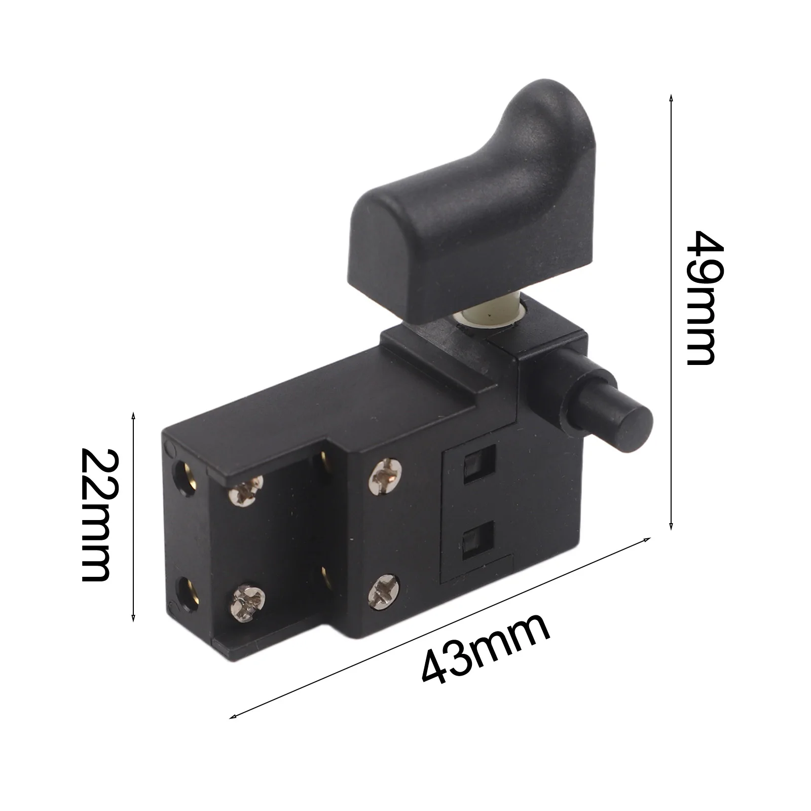 4.3*2.2*4.9cm Planer Switch Tool Replacement Part Concentricity Design Wear-resistant Construction Easy Operation