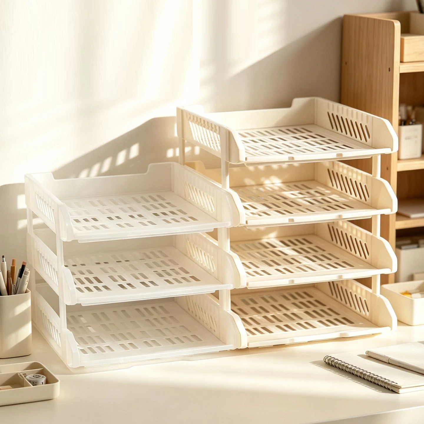 3-4-5-layer-file-tray-with-hollow-file-compartments-detachable-storage-rack-file-frame-for-organizing-documents-multi-layer