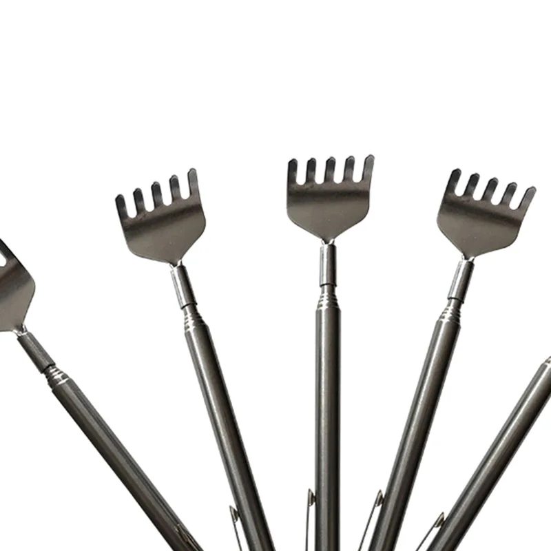 1 Piece Back Scratcher Retractable Portable with Telescopic Handles Backscratcher for Elderly Kids