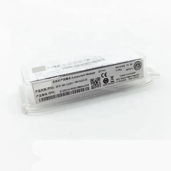 Optical module SFP-GE-LH80-SM1550-D 1.25G-80km optical transceiver