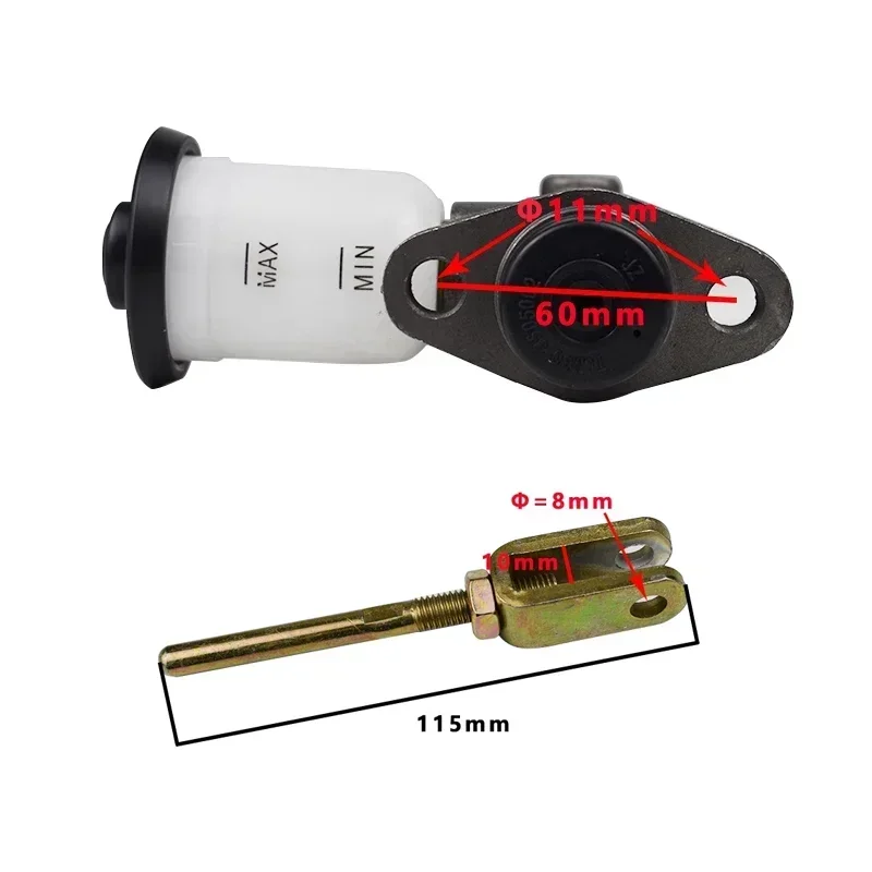 

Аксессуары для вилочных погрузчиков Главный тормозной цилиндр Гидравлический 25595-40302A Подходит для HELI 1-3 тонны K30