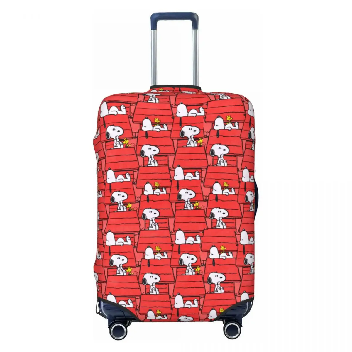 

Custom Cute Cartoon Snoopy Luggage Cover Protector Funny Travel Suitcase Covers for 18-32 Inch