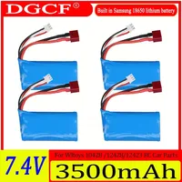 18650 2s1p 7.4V/8.4V 3500mAh Lipo Battery for Wltoys 10428 /12428/12423 RC Car Parts  For Wltoys 144001 A959-B A969-B Q46