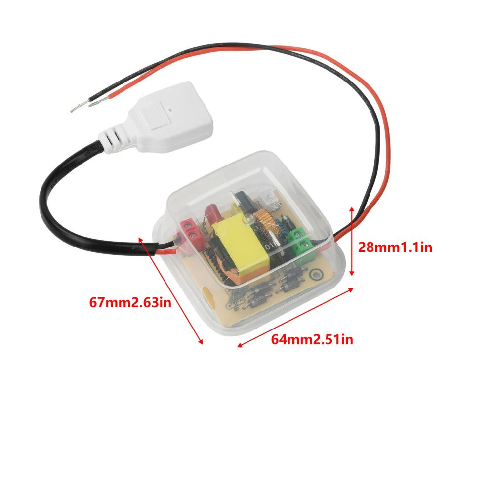 DC12-16.8V To 220V Inverter Module 50-100W Step UP Power Module Pure Sine Wave Inverter Module Booster Module Power Regulator