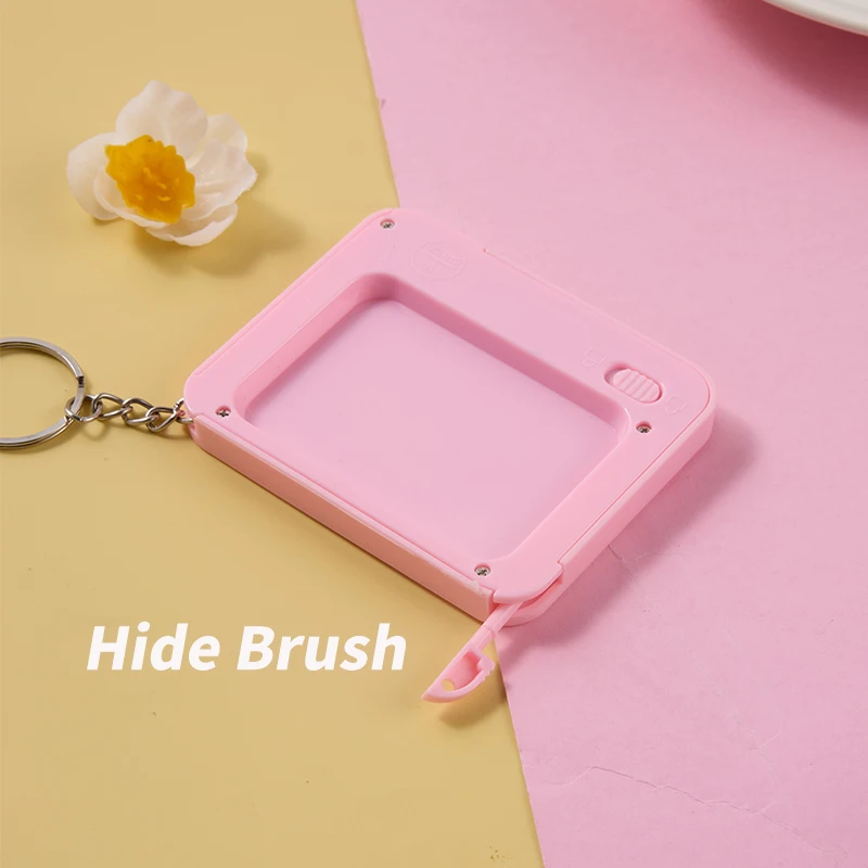 Cute-shaped mini doodle board, portable painting board toy with one-key erasing function，Children's toys