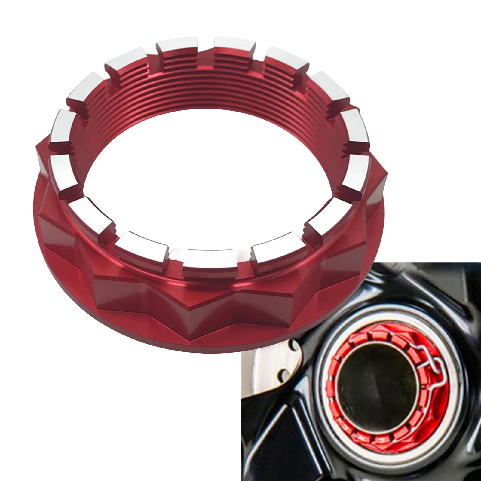 

For Ducati Diavel Monster Multistrade 1200 1260 S Streetfighter 1098 S MV Agusta Brutale Motorcycle Rear Wheel Axle Nut