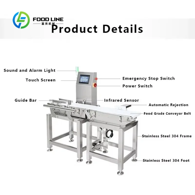 Customized Industrial Fish Sorting Machine High Capacity Size Sorter Food Grade Stainless Steel for Large Scale Fish Farming