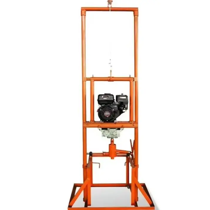 جهاز حفر دوار مخصص عالي الأداء بطول 80 مترًا لمشاريع آبار المياه للمزرعة والمجتمعية #1