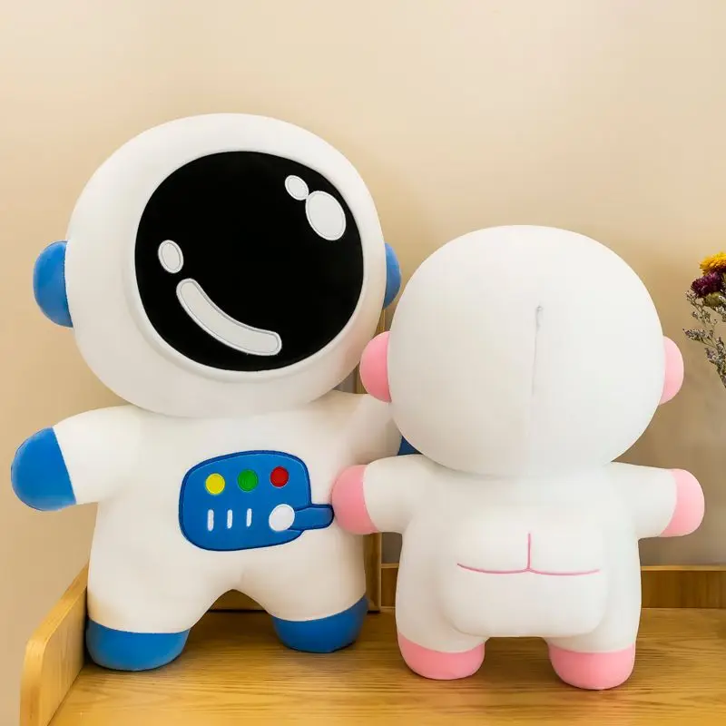 Cute Astronaut Plush Toy Squishy Spaceman Stuffed Doll with Multiple Sizes Ideal Birthday Gift for Boys Girls and Space Lovers