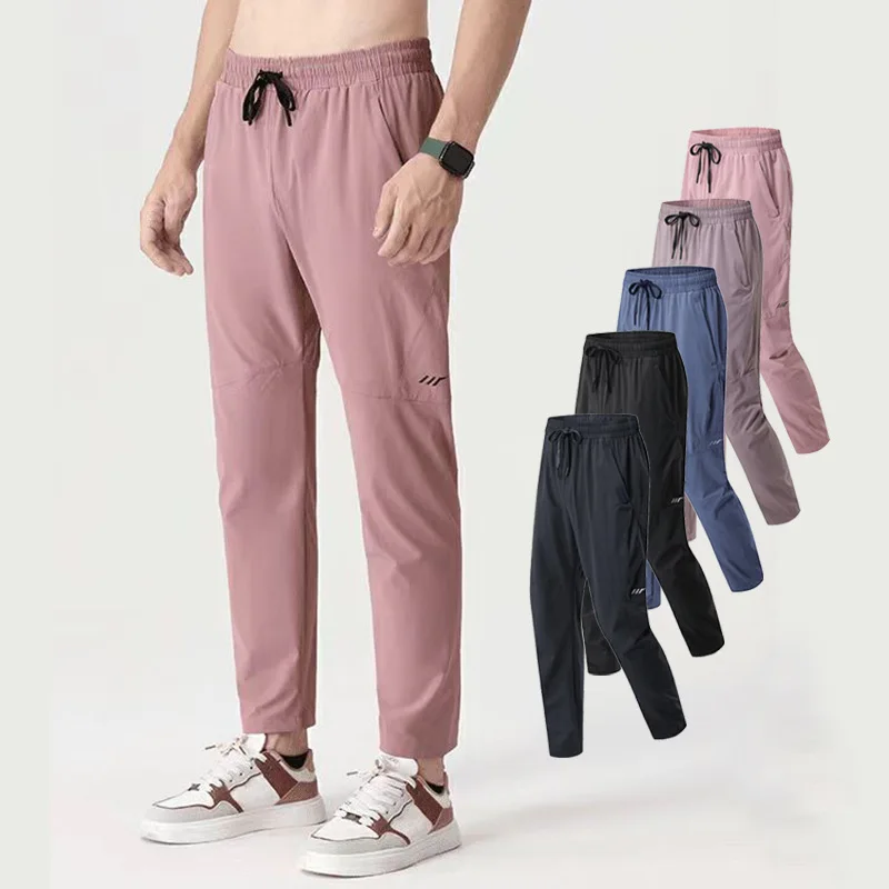 

Workout Men Sports Running Pants Pocket Athletic Football Soccer Pant Training Sport Pants Legging Jogging Gym Jogging Trousers