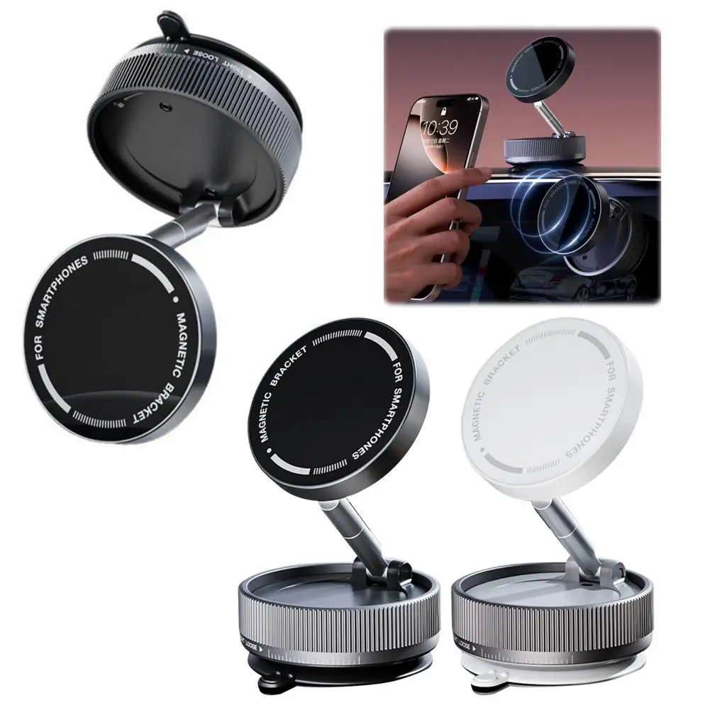 

Автомобильный магнитный держатель телефона для MagSafe с вращением на 360 градусов, автомобильное крепление N52, магнитное кольцо, подставка для телефона, автомобильный держатель для телефона