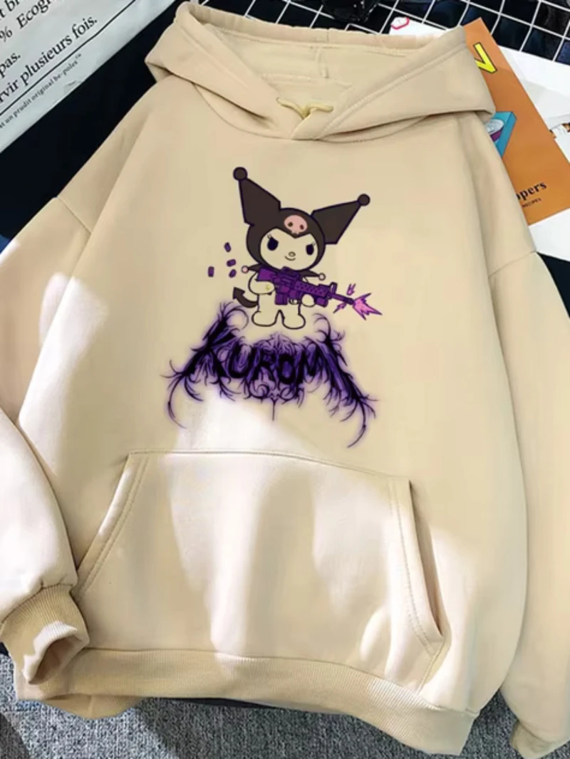 

Graphic Print Hoodie, Drawstring Casual Hooded Sweatshirt for Winter & Fall, Women'S Clothing