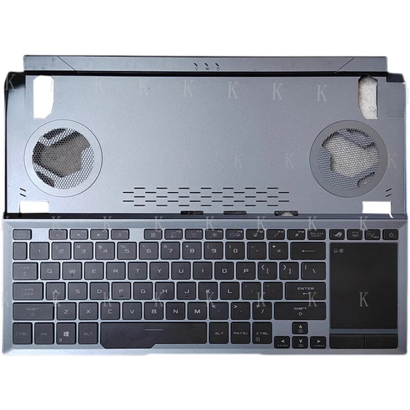 C  FOR Palmrest for ASUS ROG Zephyrus Duo 15 GX550lx GX551QS Keyboard US Blue