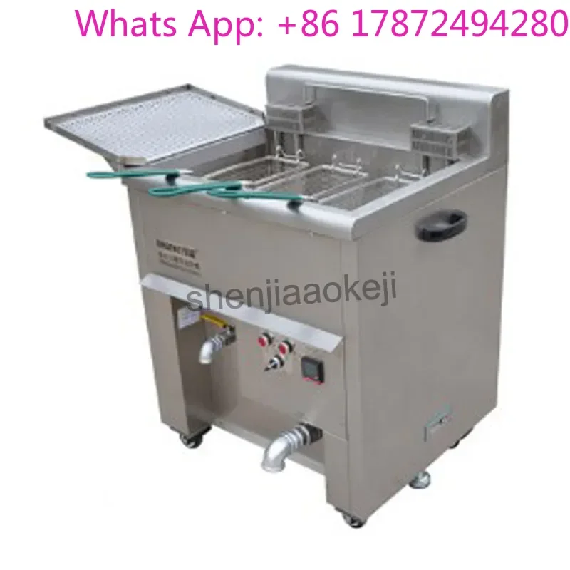 Commercial Electric Fryer Stainless Steel Frying Machine Oil-water Separation Electric Frying French Fries 1pc