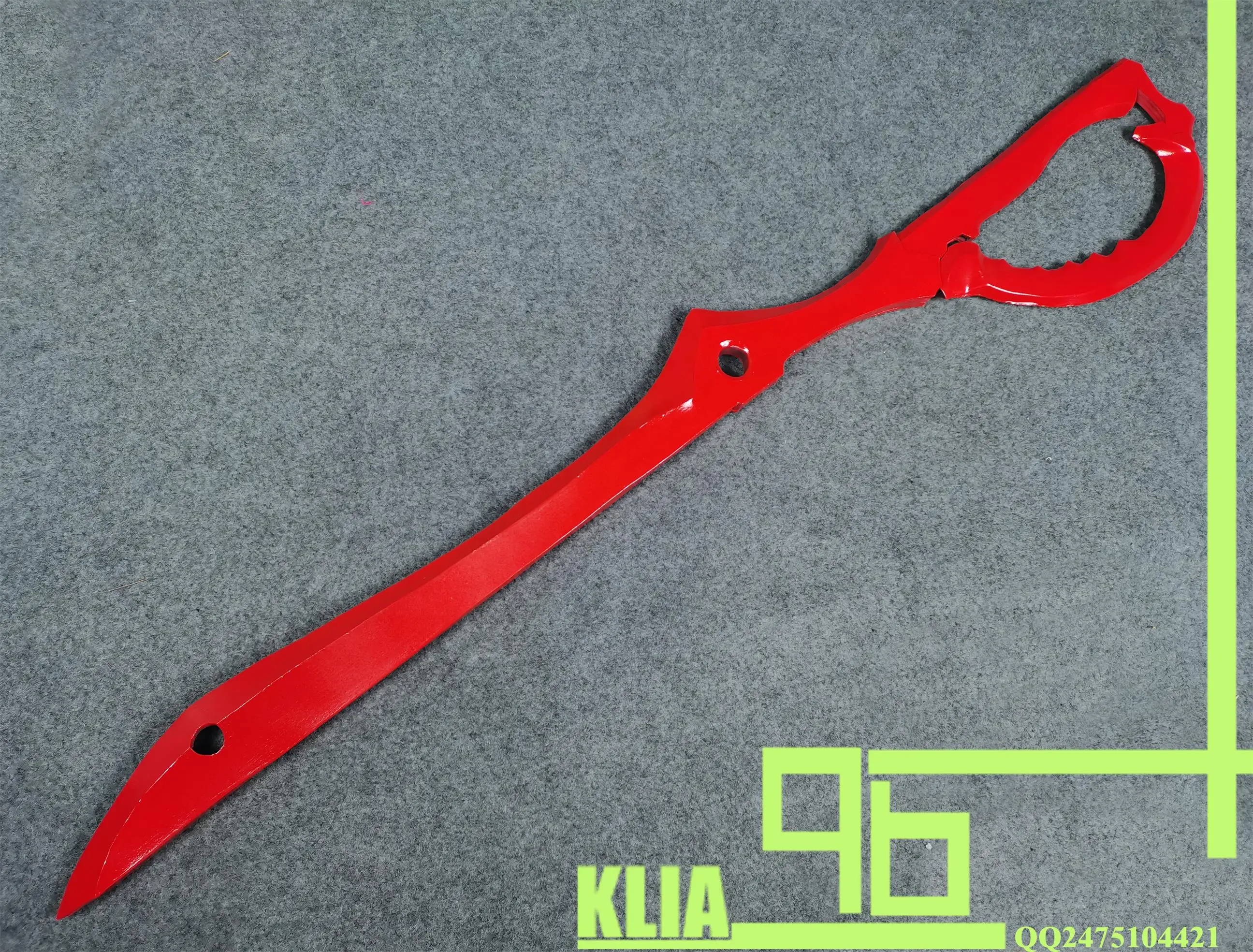 Kill La Kill Ryuko Matoi Ryuuko  Scissor Blade Cosplay Decorative Weapon Sword Halloween Party Masquerade Anime Shows