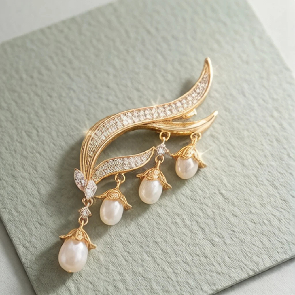 New Shoe Accessories Versatile Ins Style Wedding Guest Brooch Silk Clip Personalized Outfit Dating Metal Lapel Pin Decorative Pin Simple Shoe Embellishment Best Matching Anti-Exposure Accessory Metal Buckle French Style Brooch High-End Corsage Clothing Pin Exquisite Brooch