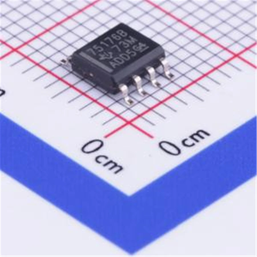 50PCS/LOT SN75176BDR (RS-485/RS-422 chip)