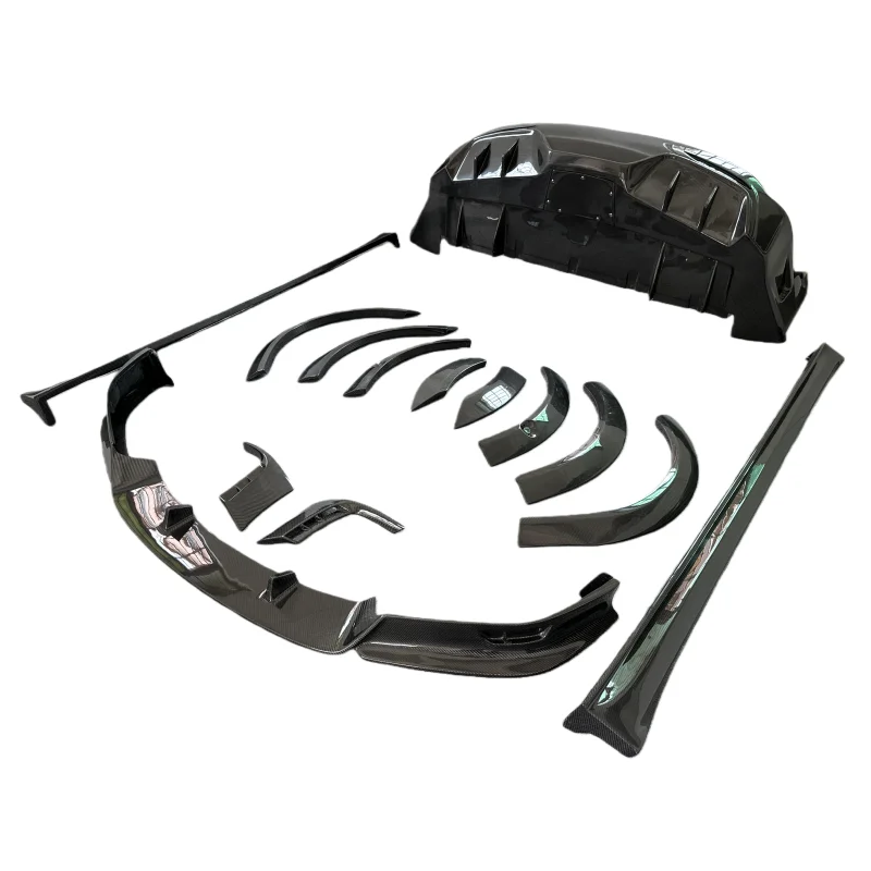 

Wide Body Surround Front Lip, Rear Lip Side Skirt, Wheel Arch Tail Body Kit Suitable for Tesla MODEL X Modified Topcar Style