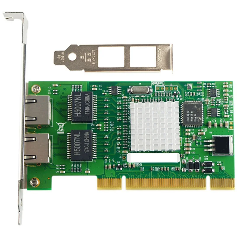 Chipset 82546 Dual-Port Gigabit 8492MT PCI Server Network Card 1000M RJ45 NIC Ethernet Desktop Adapter