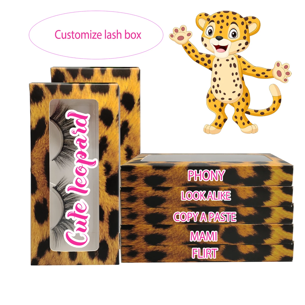 Pink/Purple Lash Packaging Boxes Cluster Eyelashes Boxe Natural Faux Fluffy Mink Eyelashes Packaging Rhinestones False Nail Art