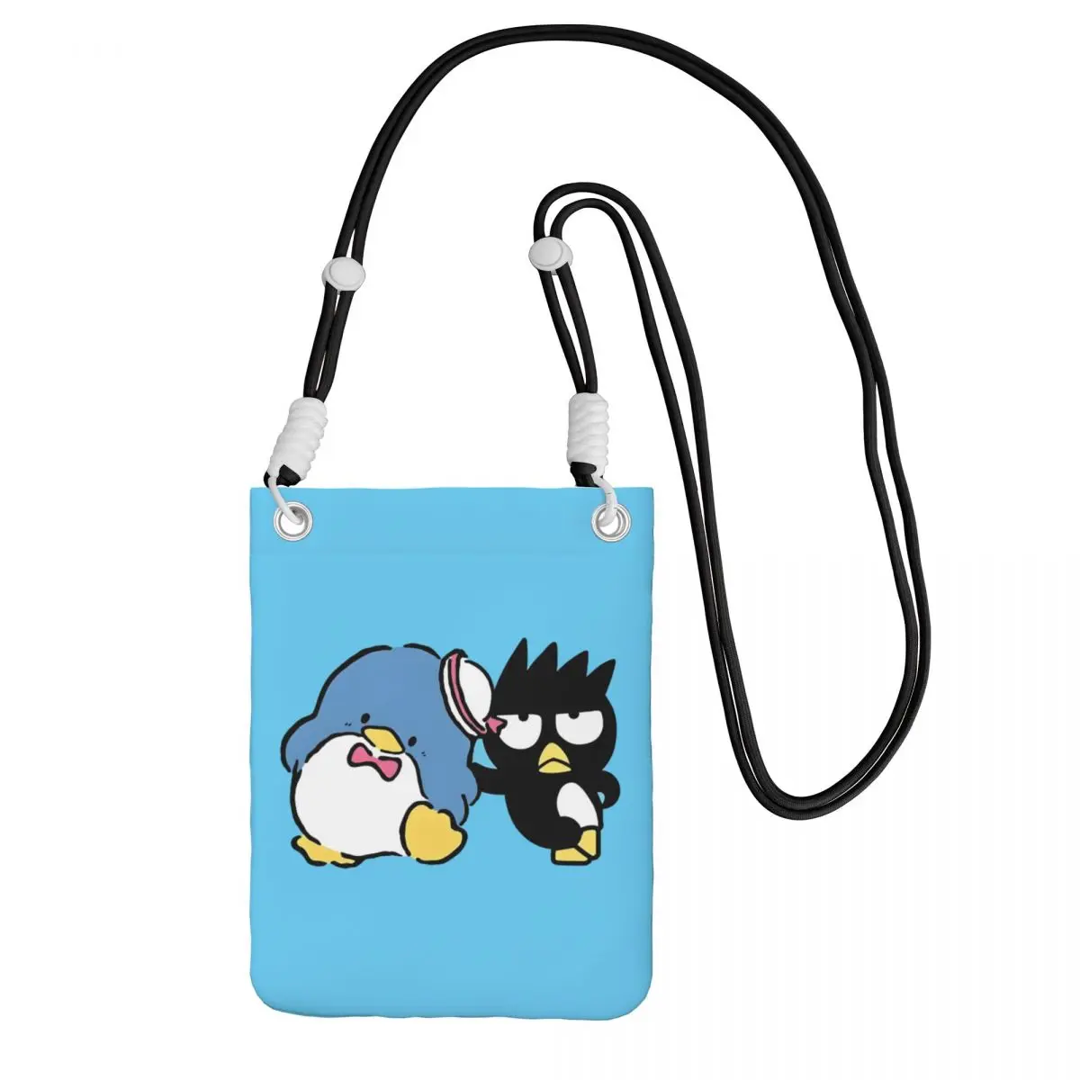 

Custom BADBADTZ-MARU Carry A Mobile Phone Bag Diagonally Women Men Cartoon Crossbody Bag Detachable Shoulder Strap Shopping