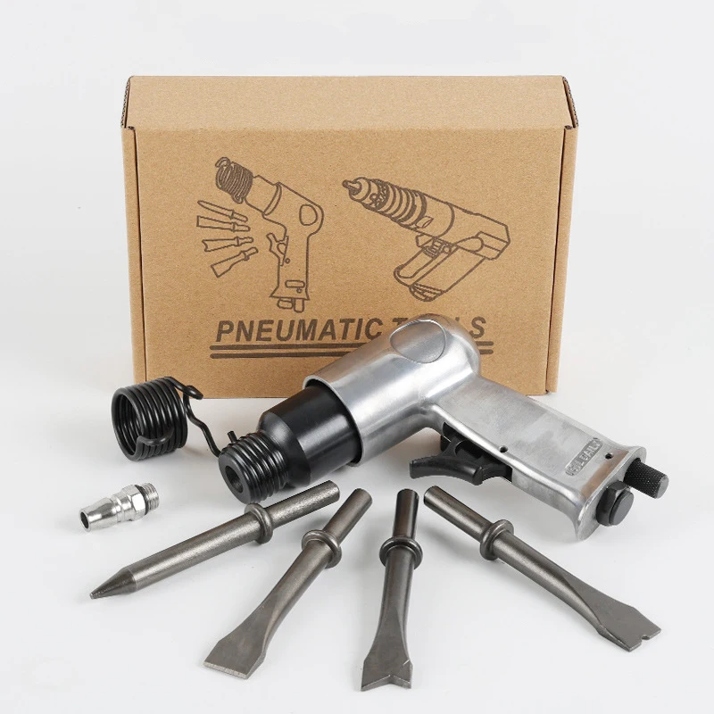 

150/190/250 мм воздушный молоток, профессиональный ручной пистолет, газовые лопаты, небольшой пневматический инструмент для удаления ржавчины с набором долот