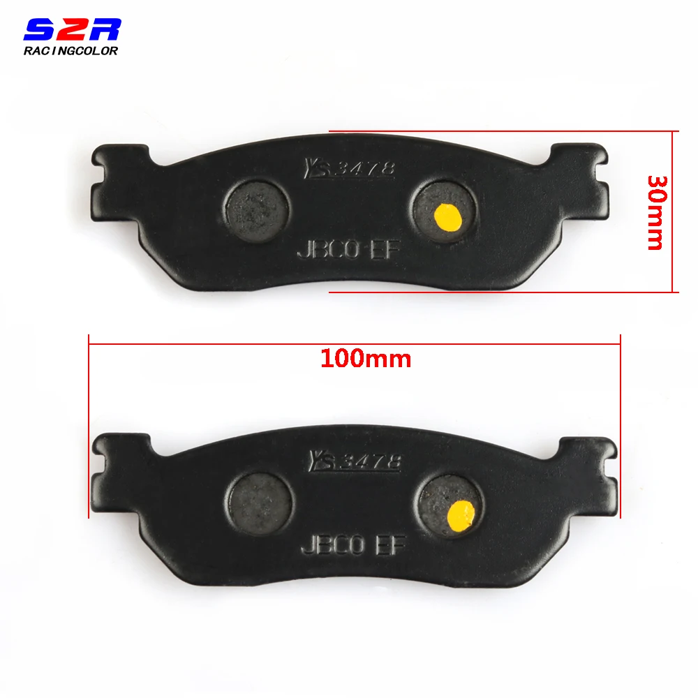 Motorcycle Front Disc Brake Pads for YAMAHA TW200 XT225 TW 200 XT 225 Rear Drum Brake Shoe Set Parts