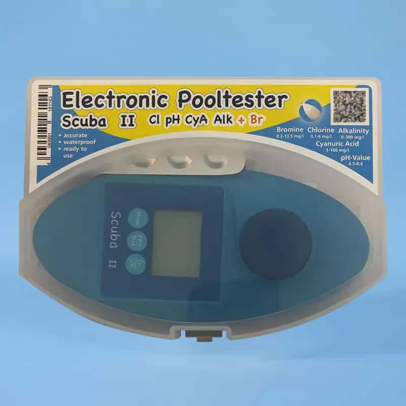 High Quality 2-Way Rapid Ph Chlorine Water Test Kit Outdoor Plastic Pool Cleaning Tools Accessories Swimminpool Water Test Kits