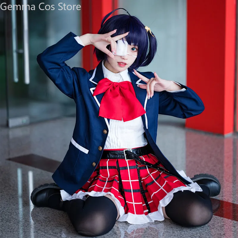 

Anime Love Chunibyo Other Delusions Takanashi Rikka Dekomori Sanae Cosplay Costume