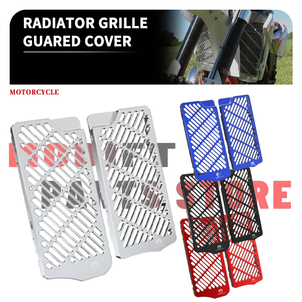 Motorcycle Radiator Guard Protector Grille Grill Cover FOR BETA 300RR 2T  300RR 2T Race Edition 350RR 4T Race Edition 2020-2023