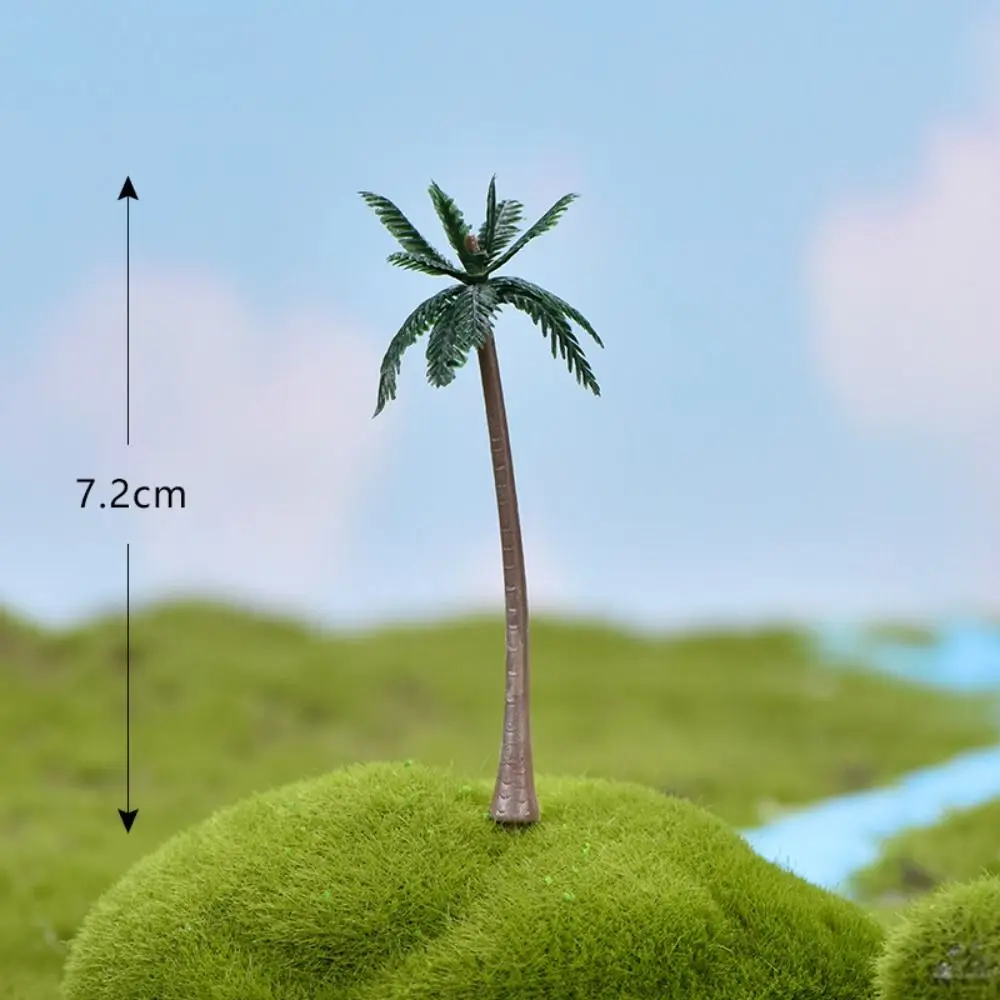 Micro Figurines Plastic Sakura Miniatures Rural Style Model Simulation Trees Landscape Vivid Micro Figurines Micro Landscape