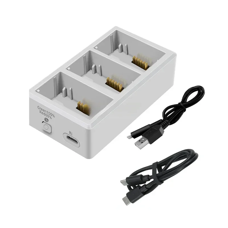 k05 k3 Battery Charger for DJI Mini 3/ 3 Pro/ 4 PRO Three-Way Fast Charging Hub Manager Remote Control Accessories
