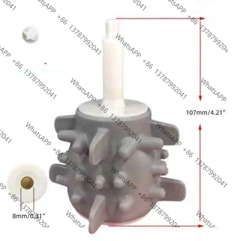 Silicone Garlic Peeler Roller For 2L 3L Electric Garlic Peeling Chopper Machine Replacement Parts