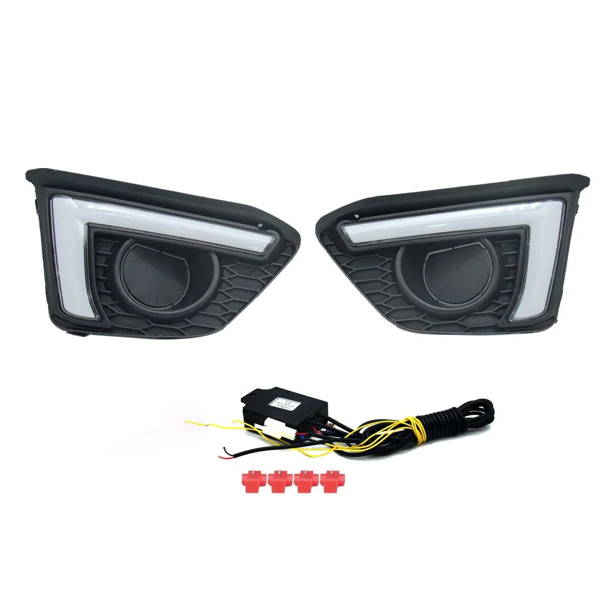 

1 пара 2 передних противотуманных фар, противотуманные фары, указатели поворота для Honda Fit Jazz 2014 2015