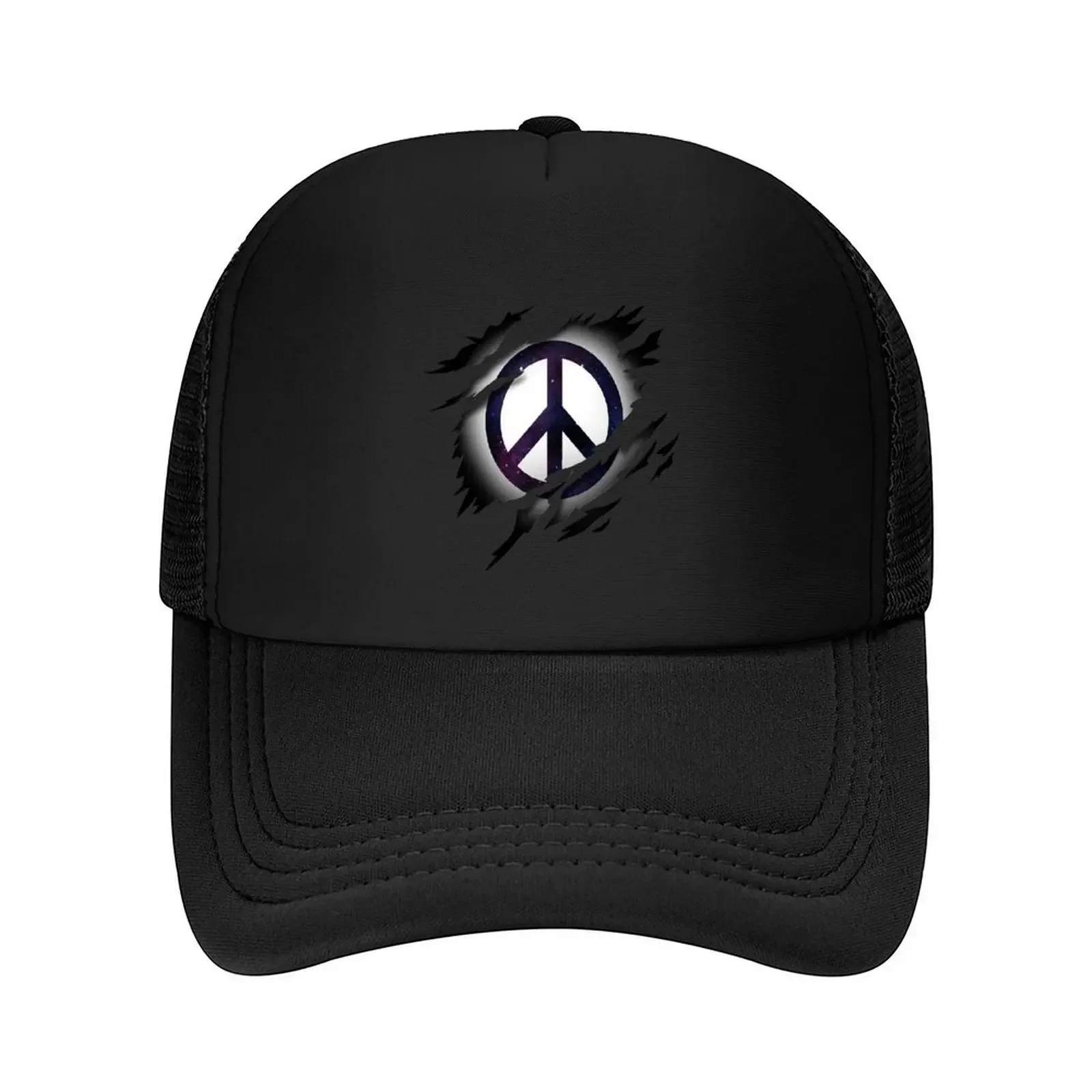2026 Space Peace and Love in the Heart Baseball Cap Cosplay Funny hats derby hat Wild Ball Hat Men Caps Women's