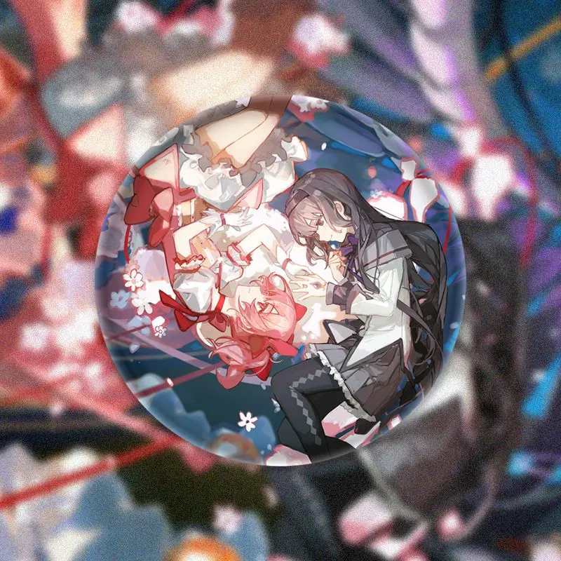3 sztuk Anime Puella Magi Madoka Magica KanameMadoka odznaka broszka Cartoon przypinki DIY dekoracje plecak kostiumy ubrania akcesoria