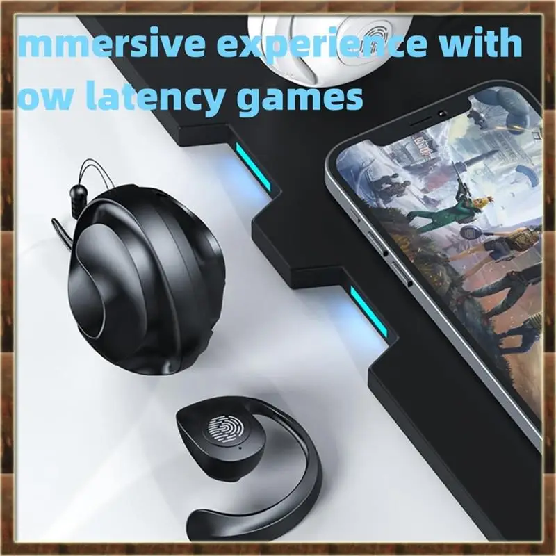 A48T Bluetooth Open Gaming Earphone IPX5 Waterproof Noise Canceling Sports Wireless Bluetooth Earphone For Android/IOS