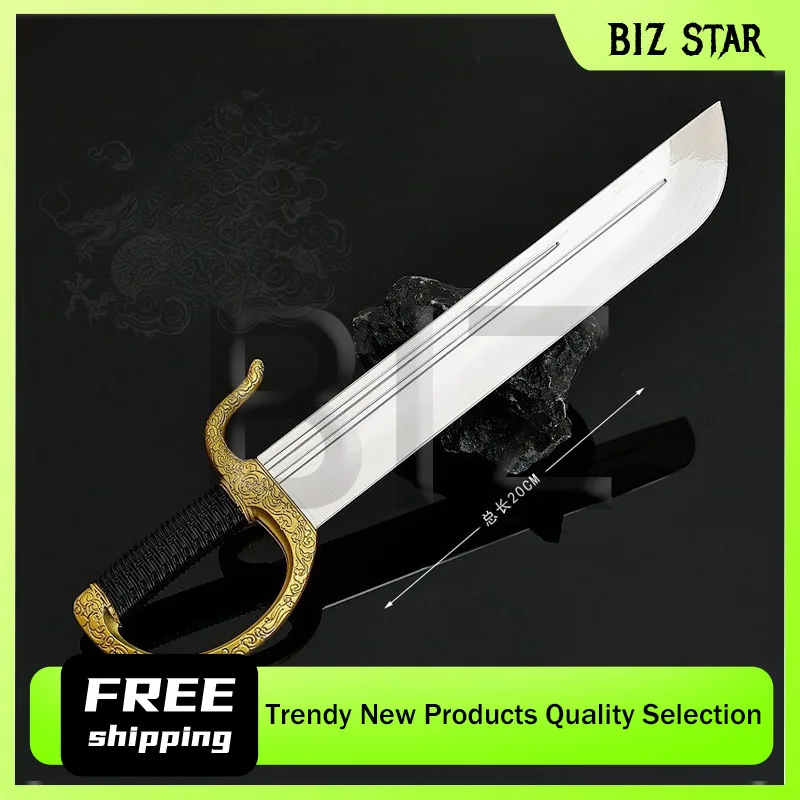 Wing Chun – modèles d'armes périphériques de Film et de télévision, 20cm/7,87 pouces, huit couteaux, artisanat en métal, ornements d'armes