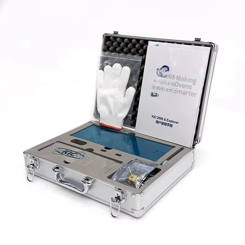 KIC2000 Reflow Thermal Profiler Temperature Data Logger for SMT PCB Assembly Reflow Oven Temperature Profile Testing